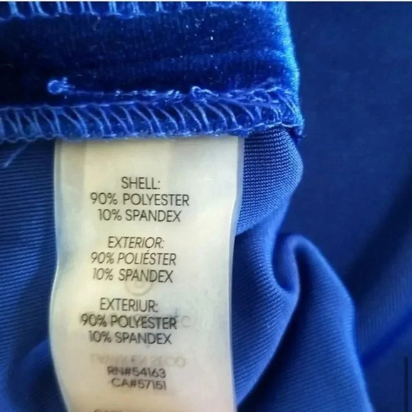 Calvin Klein Velvet Dress - Picture 10 of 16